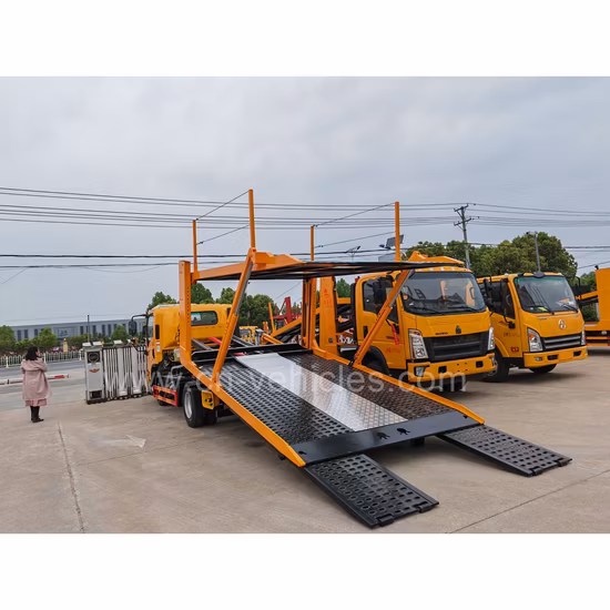 Dayun 2 Set Car Flatbed Road Rescue Towing Truck
