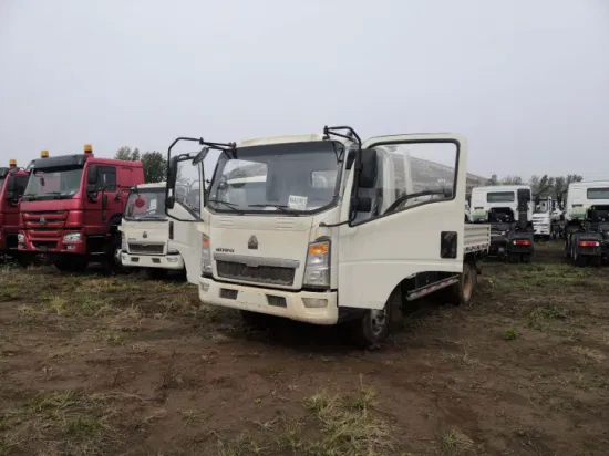 2022 2023 Новый грузовой автомобиль HOWO 4X2 130HP 160HP Cummins Yuchai Engine Euro2 Euro3 Van Fence Flat Boardlight Truck с левой и правой рукой на продажу