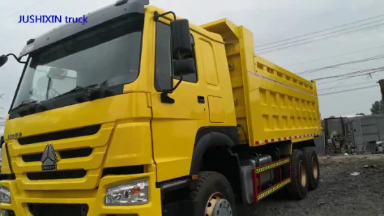 Подержанный Shacman Sino Sinotruk HOWO 371/375/420HP 6X4 Euro2 10 колес/шин Грузовик для песка Грузовой самосвал Карьер HOWO Самосвал Подержанный самосвал